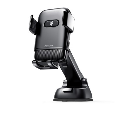 Joyroom New QI FCC Wireless Phone Car Mobile Holder With Dashboard Function